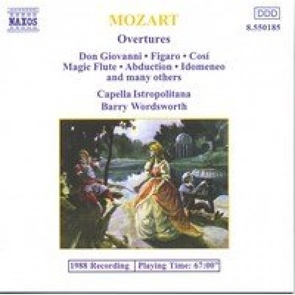 CD Mozart - Overtures