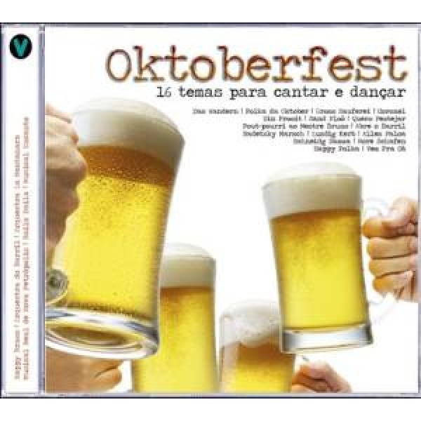 CD Oktoberfest - 16 Temas Para Cantar e Dançar