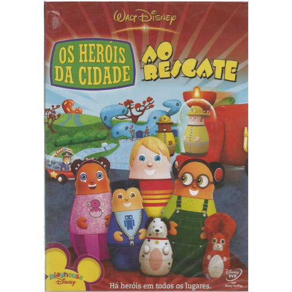 DVD Os Heróis da Cidade - Ao Resgate
