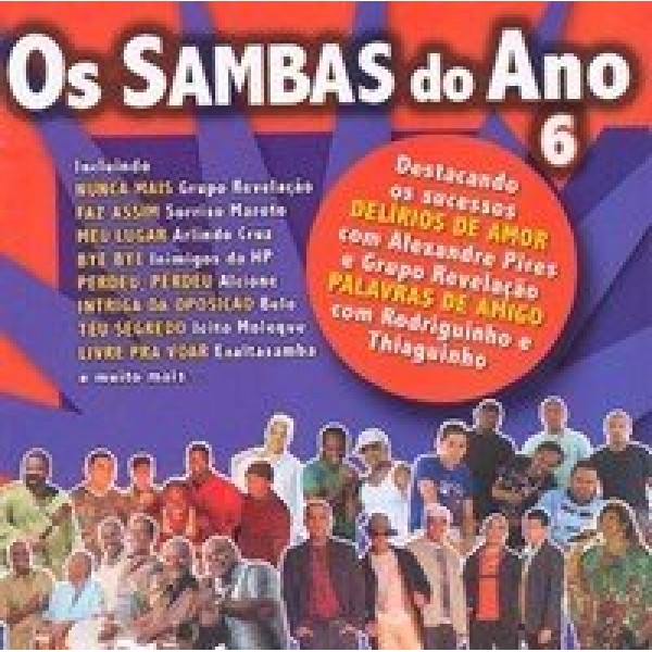 CD Os Sambas do Ano - Vol. 6