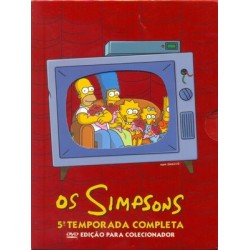 Box Os Simpsons - 5ª Temporada Completa (4 DVD's)
