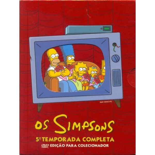 Box Os Simpsons - 5ª Temporada Completa (4 DVD's)