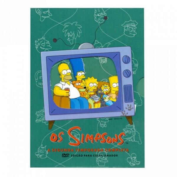 Box Os Simpsons - 2ª Temporada Completa (4 DVD's)