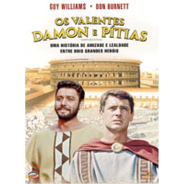 DVD Os Valentes Damon e Pítias