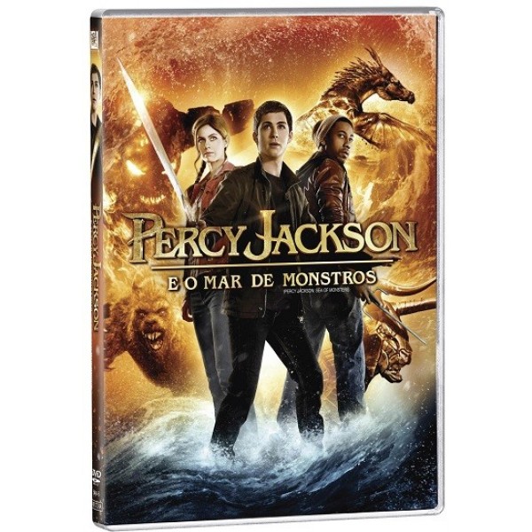 DVD Percy Jackson e o Mar de Monstros