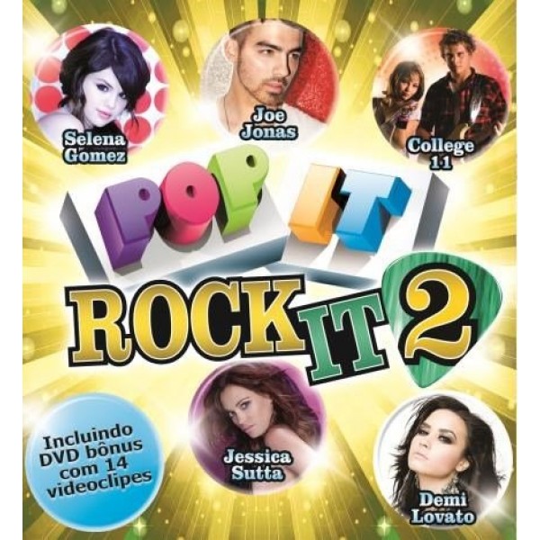CD + DVD Pop It Rock It 2