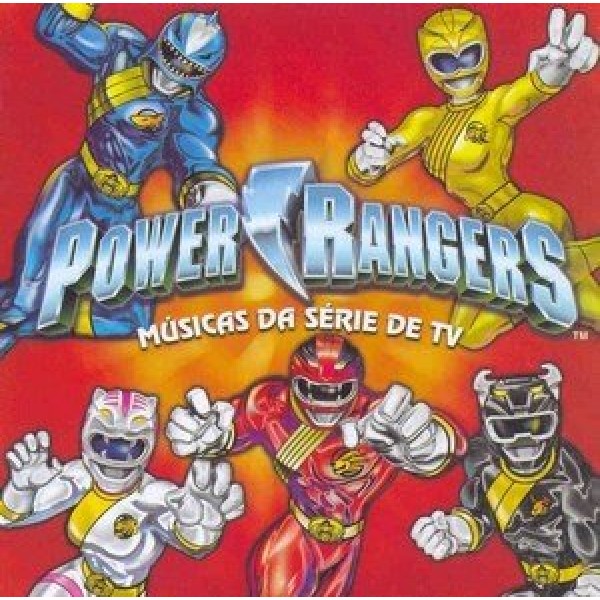 CD Power Rangers - Músicas Da Série De TV