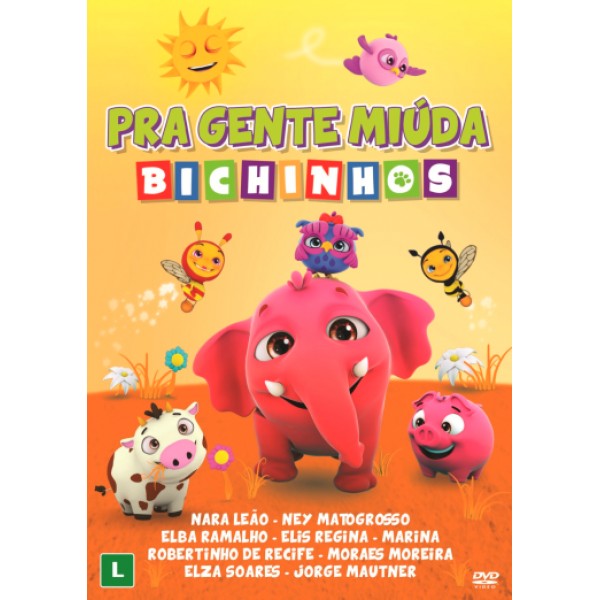 DVD Pra Gente Miúda - Bichinhos