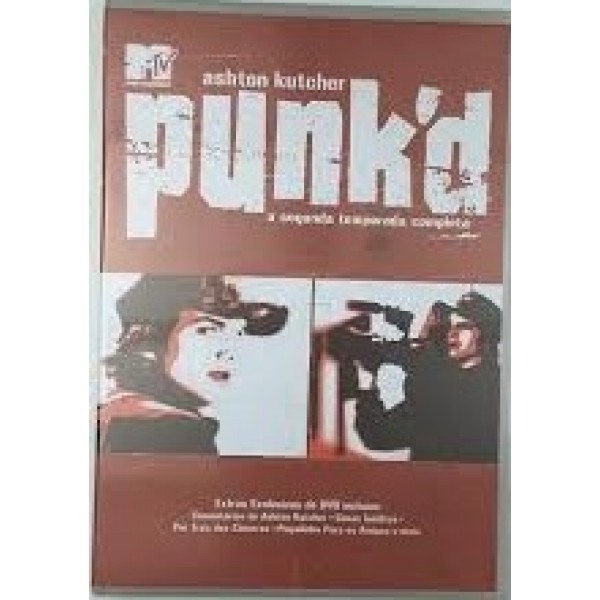 DVD Punk'D - A Segunda Temporada Completa: Ashton Kutcher (2 DVD's)