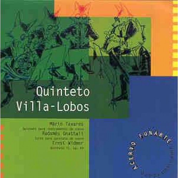 CD Quinteto Villa-Lobos - Acervo Funarte