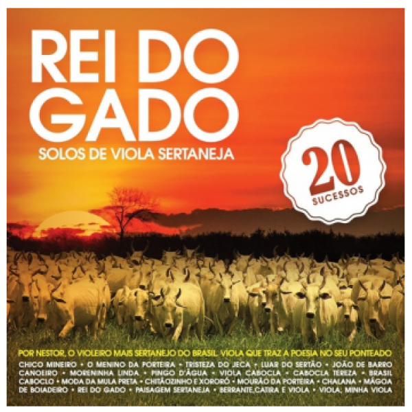 CD Rei Do Gado - Solos de Viola Sertaneja