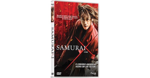 Dvd Samurai X Dublado
