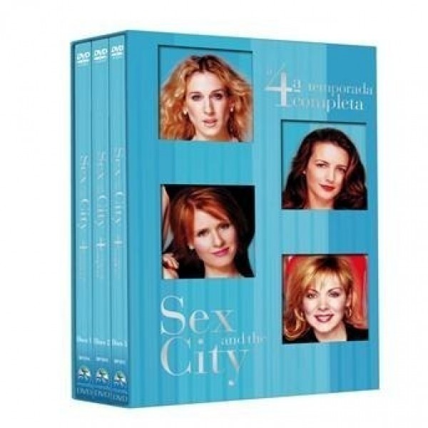 Box Sex And The City - Quarta Temporada Completa (3 DVD's)