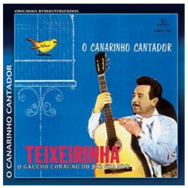 CD Teixeirinha - O Canarinho Cantador