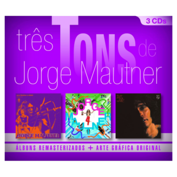 Box Três Tons de Jorge Mautner (3 CD's)