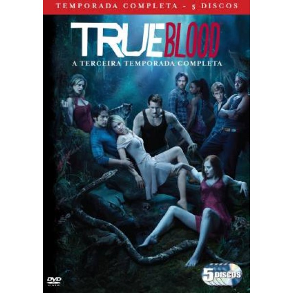 Box True Blood - A Terceira Temporada Completa (5 DVD's)