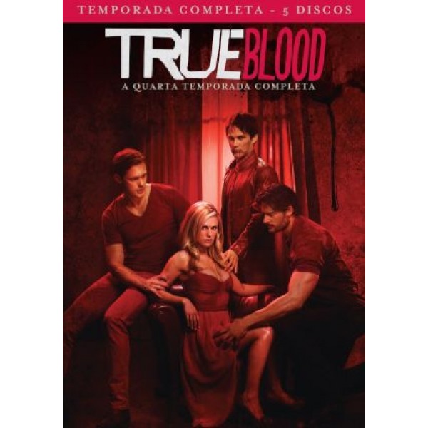 Box True Blood - A Quarta Temporada Completa (5 DVD's)