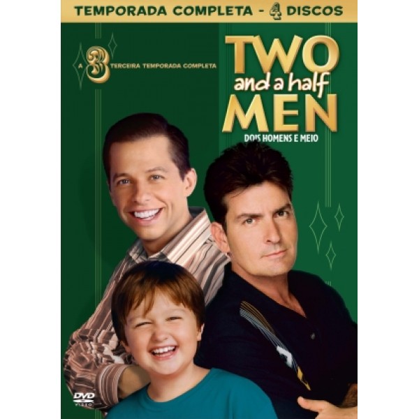 Box Two And A Half Men - A 3ª Temporada Completa (4 DVD's)