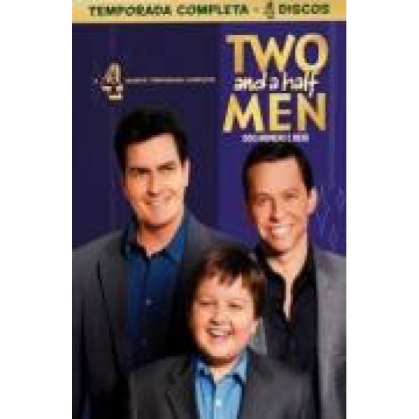 Box Two And A Half Men - A 4ª Temporada Completa (4 DVD's)