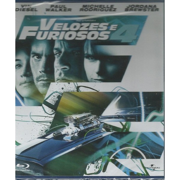 Blu-Ray Velozes e Furiosos 4