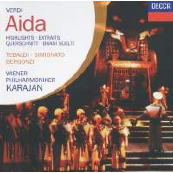 CD Tebaldi/Simionato/Bergonzi/Karajan - Verdi: Aida