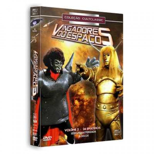 Box Vingadores do Espaço - Vol. 2 (4 DVD's)