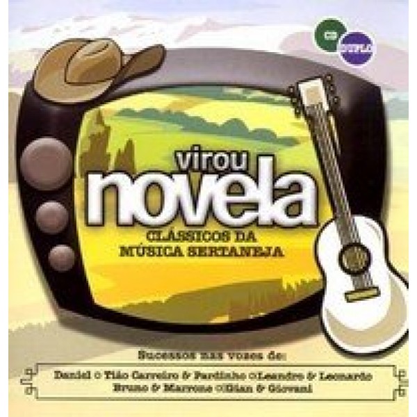 CD Virou Novela - Clássicos da Música Sertaneja (DUPLO)