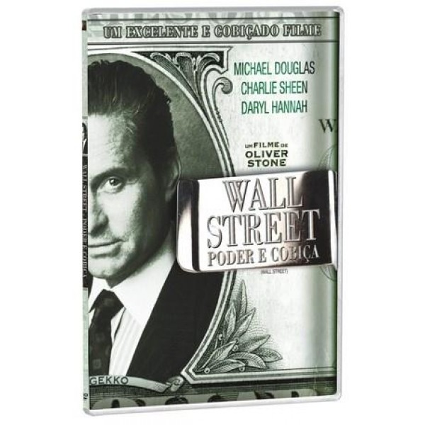 DVD Wall Street - Poder e Cobiça