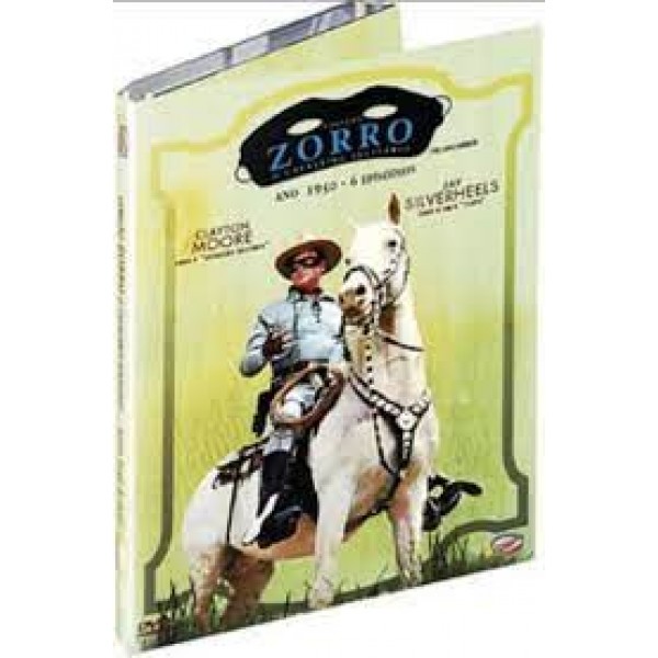 DVD Zorro: O Cavaleiro Solitário - Ano 1950 - 6 Episódios (Digipack)
